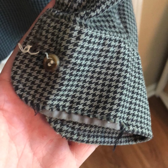 Brooks brothers houndstooth long sleeve button up - Picture 5 of 5
